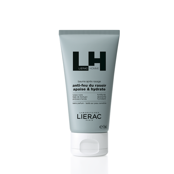 Lierac Homme Balsamo Dopobarba - Ad azione lenitiva ed anti irritazione da rasatura - 75 ml